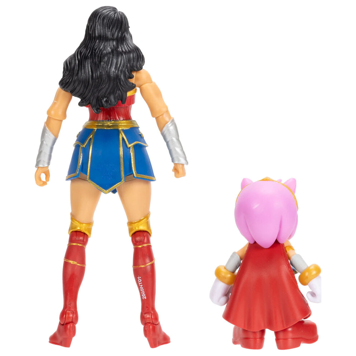 Sonic The Hedgehog x Dc Comics Amy & Wonder Woman figurka fotografii produktu