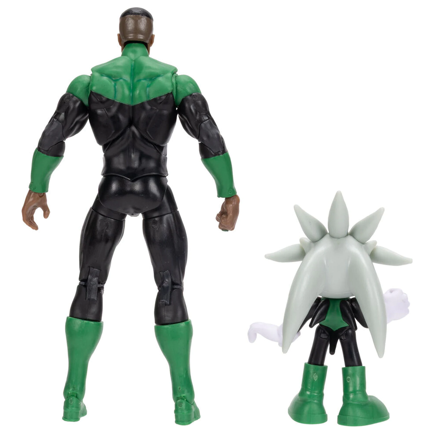 Sonic The Hedgehog x DC Comics Silver & Green Lantern figurka fotografii produktu
