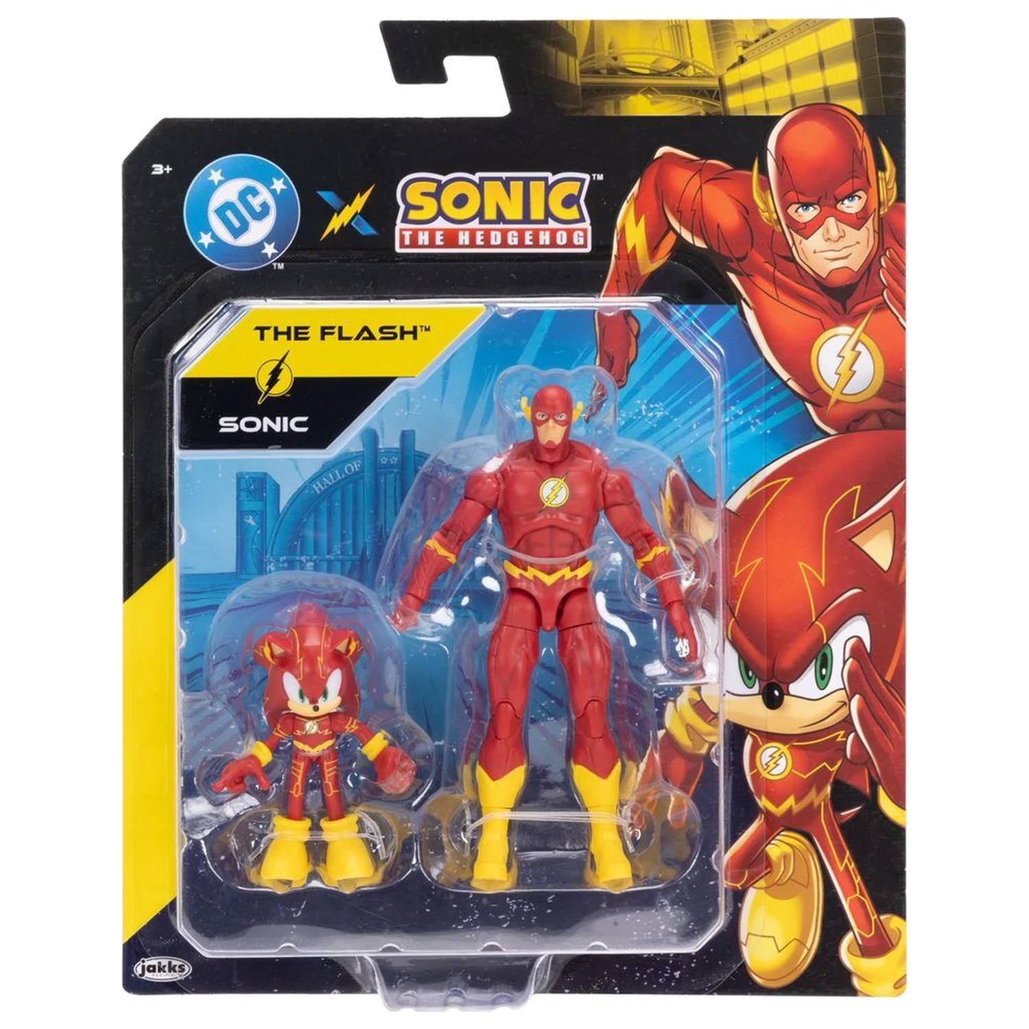 Sonic The Hedgehog x DC Comics The Flash & Sonic figurka fotografii produktu