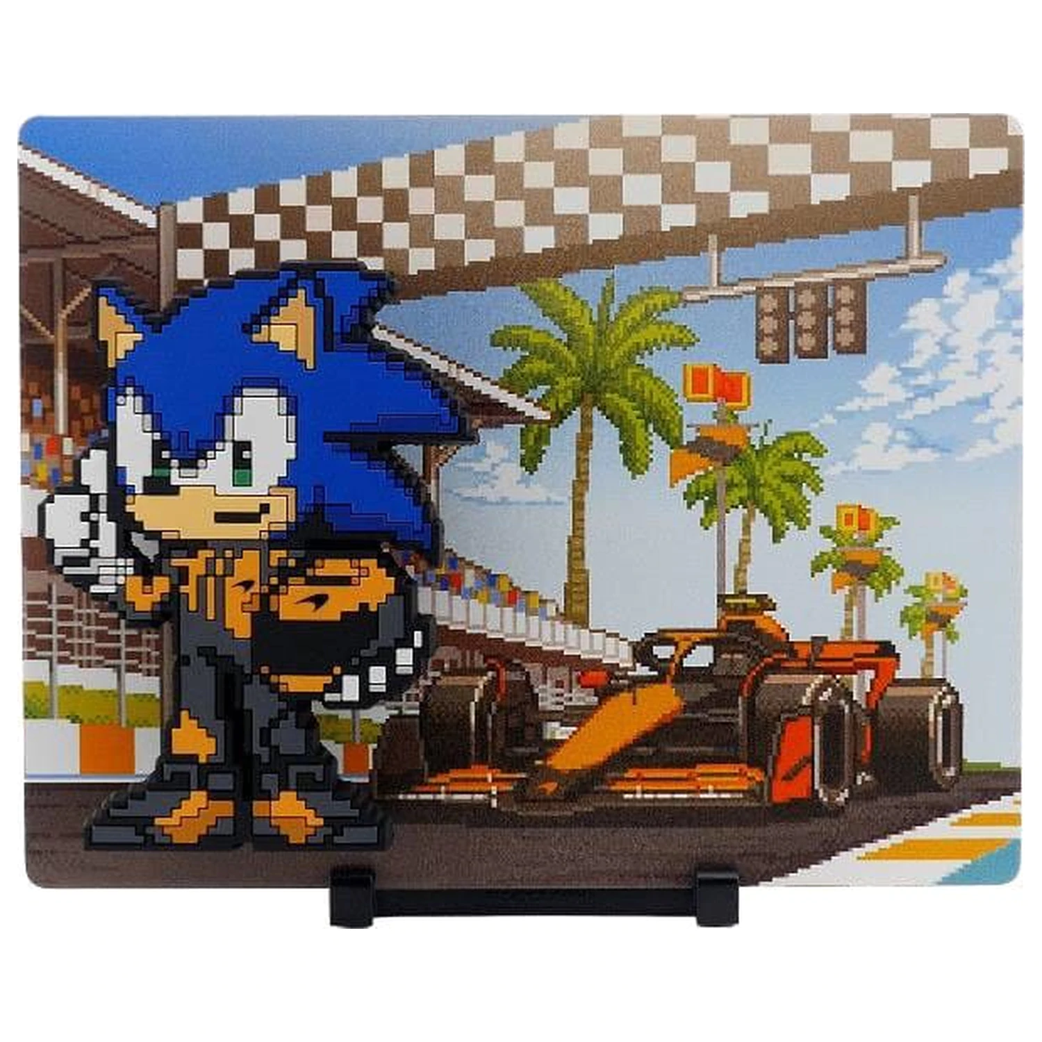 Sonic The Hedgehog x McLaren FiGGYZ Magnetická sběratelská figurka Sonic McLaren 35th Anniversary 9 cm fotografii produktu