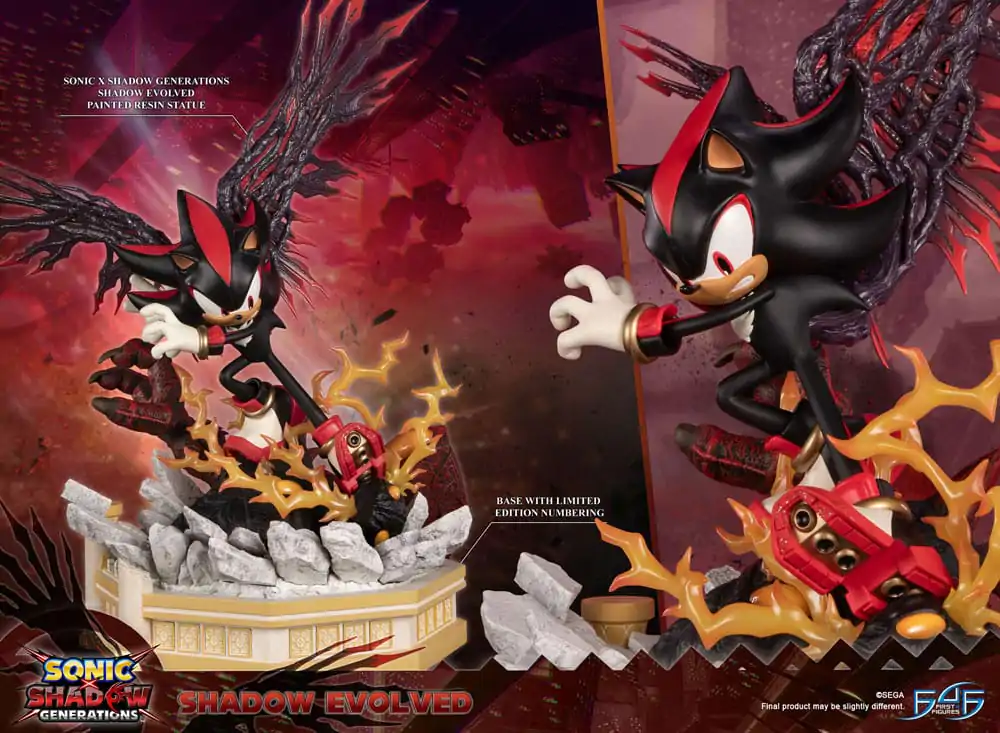 Sonic X Shadow Generations Socha Shadow Evolved 58 cm fotografii produktu