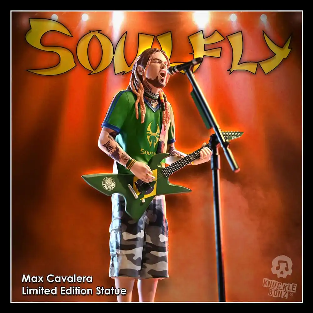 Soulfly Rock Iconz Socha Max Cavalera 22 cm fotografii produktu