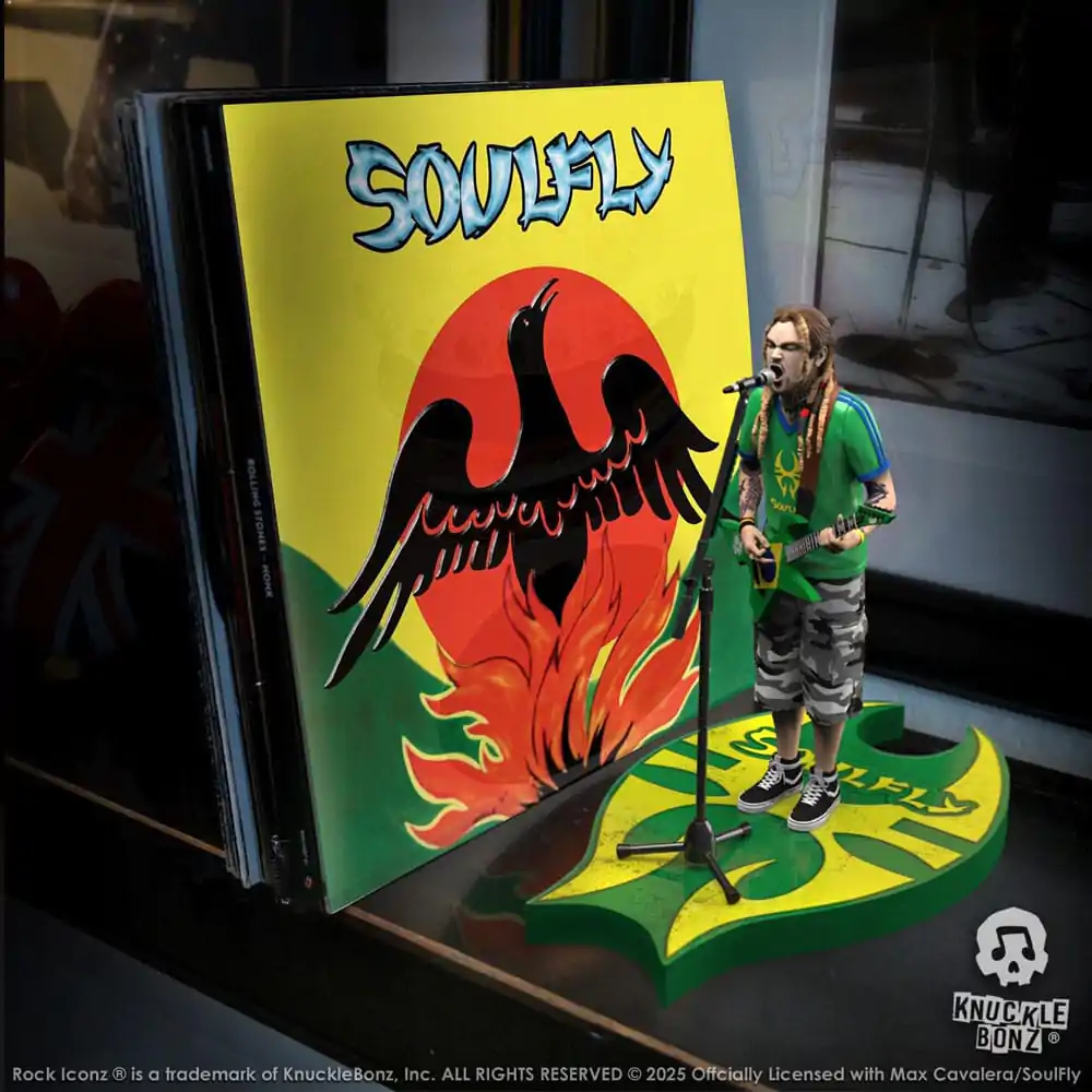 Soulfly Rock Iconz Socha Max Cavalera 22 cm fotografii produktu