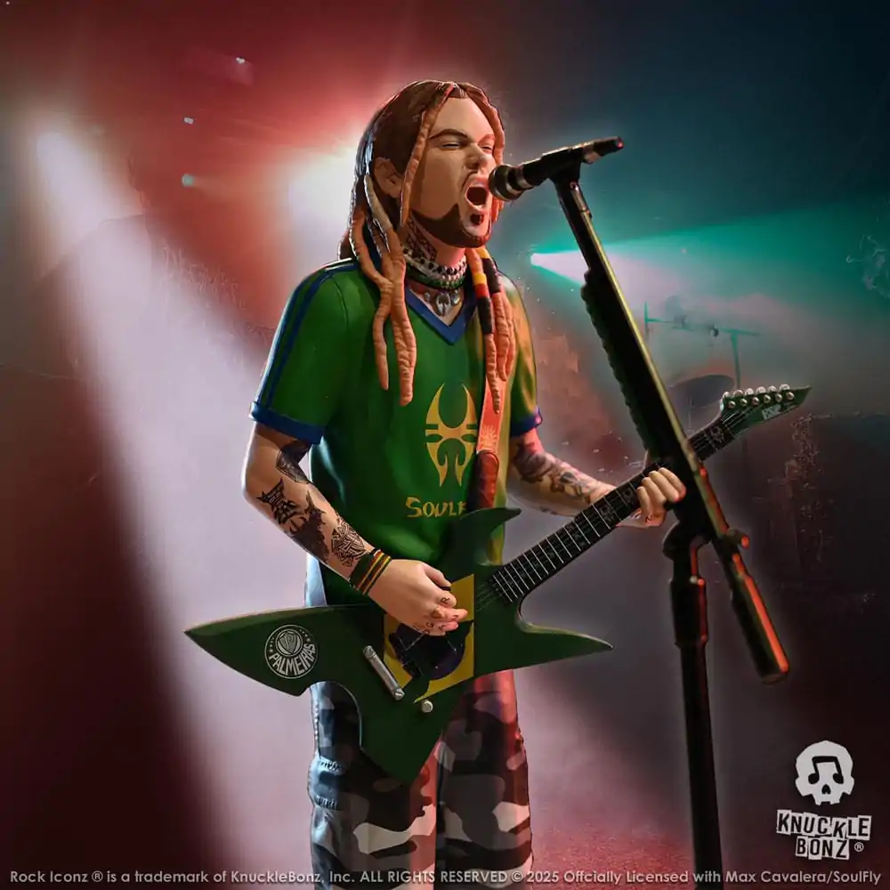 Soulfly Rock Iconz Socha Max Cavalera 22 cm fotografii produktu