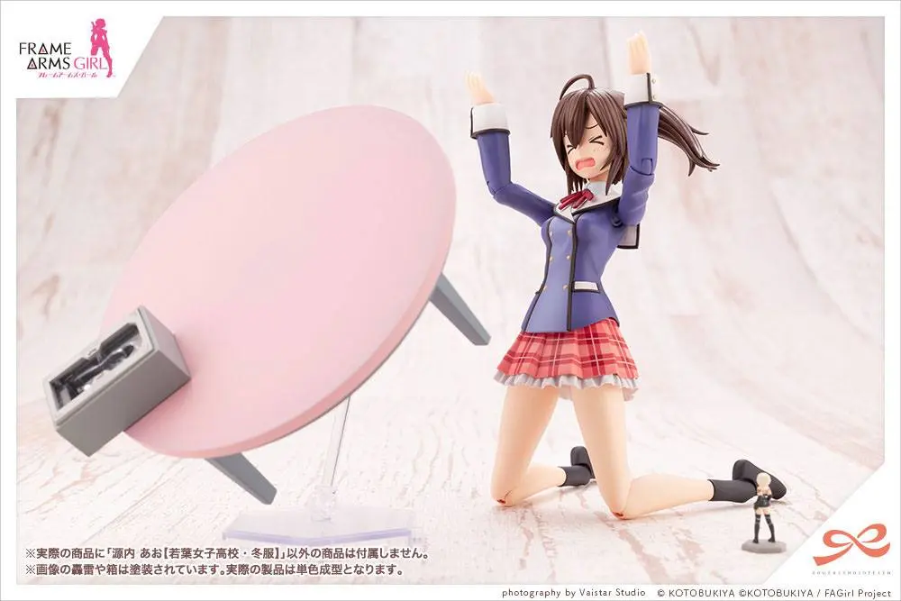 Sousai Shojo Teien Plastikový Model Kit 1/10 Ao Gennai Wakaba Girls&#039; High School Zimní Oblečení 16 cm fotografii produktu