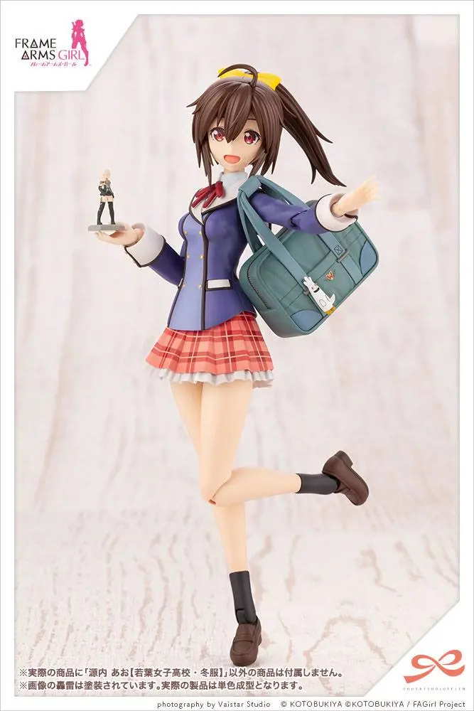 Sousai Shojo Teien Plastikový Model Kit 1/10 Ao Gennai Wakaba Girls&#039; High School Zimní Oblečení 16 cm fotografii produktu