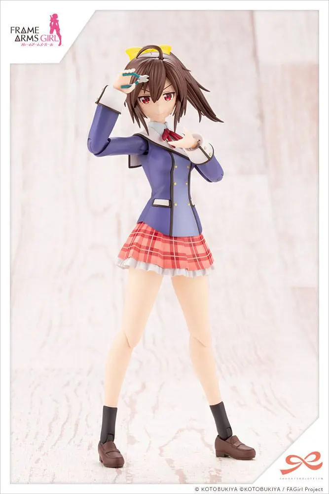 Sousai Shojo Teien Plastikový Model Kit 1/10 Ao Gennai Wakaba Girls&#039; High School Zimní Oblečení 16 cm fotografii produktu