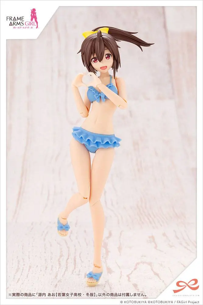 Sousai Shojo Teien Plastikový Model Kit 1/10 Ao Gennai Wakaba Girls&#039; High School Zimní Oblečení 16 cm fotografii produktu