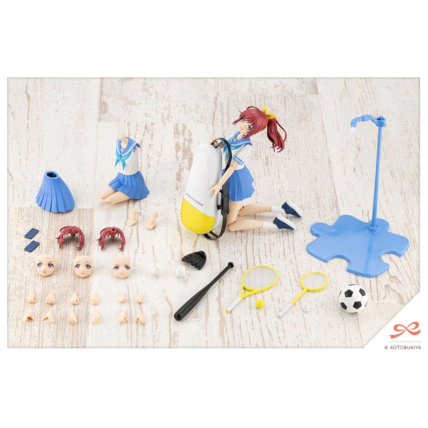 Sousai Shojo Teien Plastiková modelová stavebnice 1/10 Club Manager & Sporting Goods 15 cm fotografii produktu