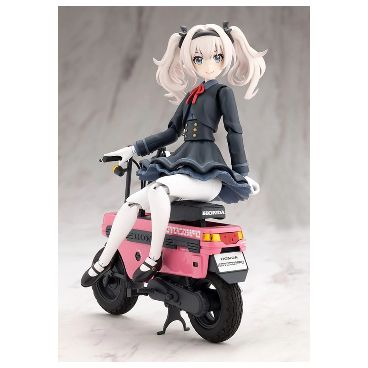 Sousai Shojo Teien Plastiková modelová stavebnice 1/10 Emma Koishikawa Nocturne s Honda AB12 Motocompo 14 cm fotografii produktu
