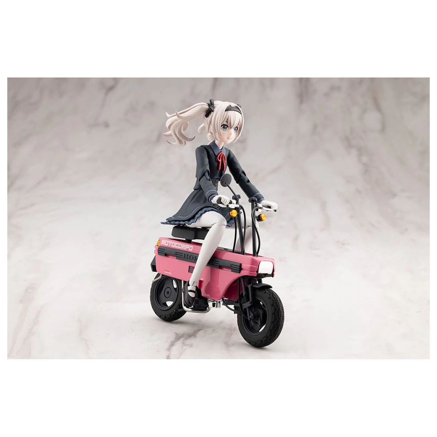 Sousai Shojo Teien Plastiková modelová stavebnice 1/10 Emma Koishikawa Nocturne s Honda AB12 Motocompo 14 cm fotografii produktu
