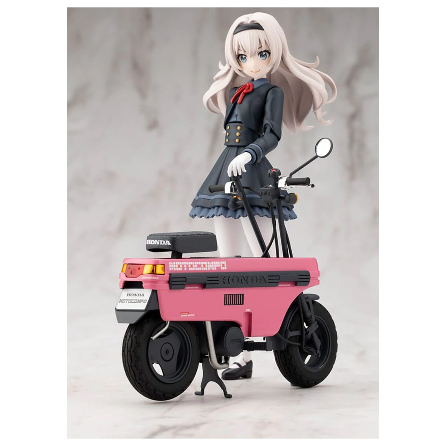 Sousai Shojo Teien Plastiková modelová stavebnice 1/10 Emma Koishikawa Nocturne s Honda AB12 Motocompo 14 cm fotografii produktu