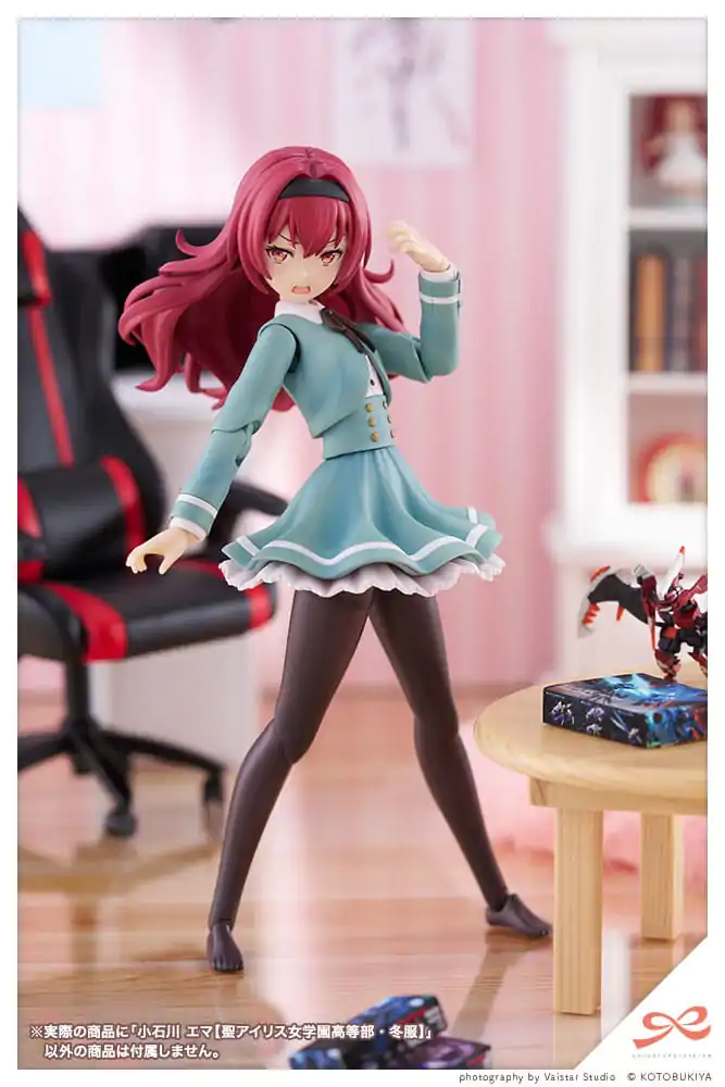 Sousai Shojo Teien Plastiková stavebnice 1/10 Emma Koishikawa (St. Iris Gakuen Girl´s High School Winter Clothes) 14 cm fotografii produktu