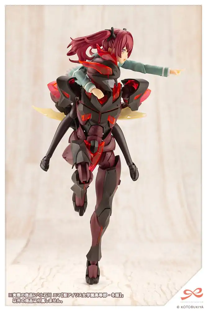 Sousai Shojo Teien Plastiková stavebnice 1/10 Emma Koishikawa (St. Iris Gakuen Girl´s High School Winter Clothes) 14 cm fotografii produktu