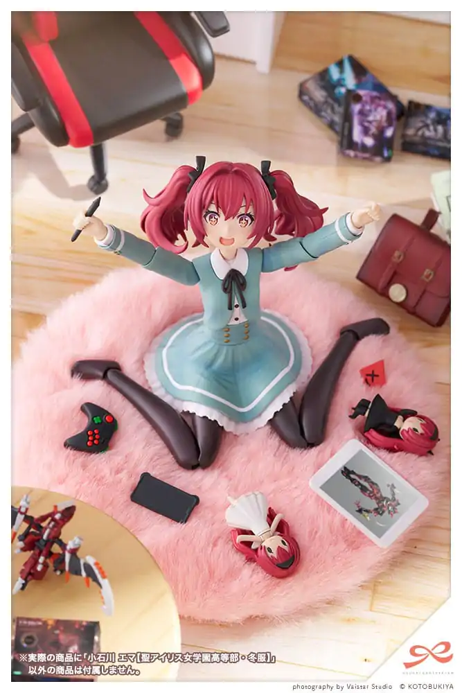 Sousai Shojo Teien Plastiková stavebnice 1/10 Emma Koishikawa (St. Iris Gakuen Girl´s High School Winter Clothes) 14 cm fotografii produktu