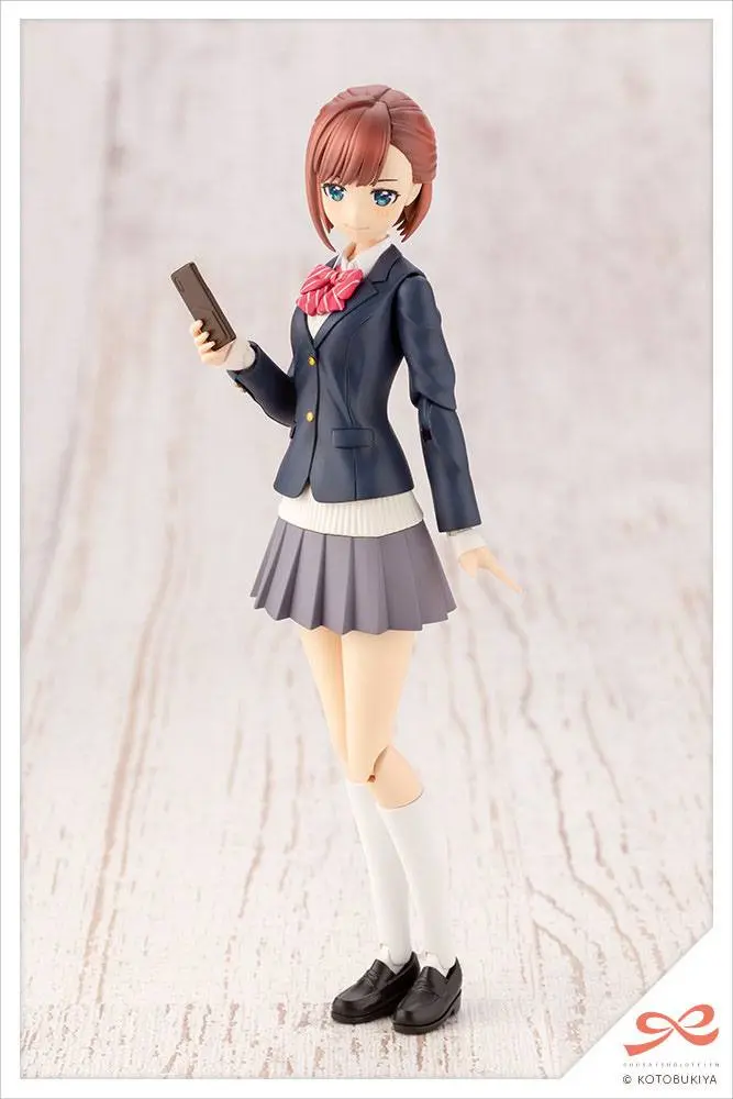 Sousai Shojo Teien Plastikový model Kit 1/10 Koyomi Takanashi Ryobu High School Zimní Oblečení 15 cm fotografii produktu