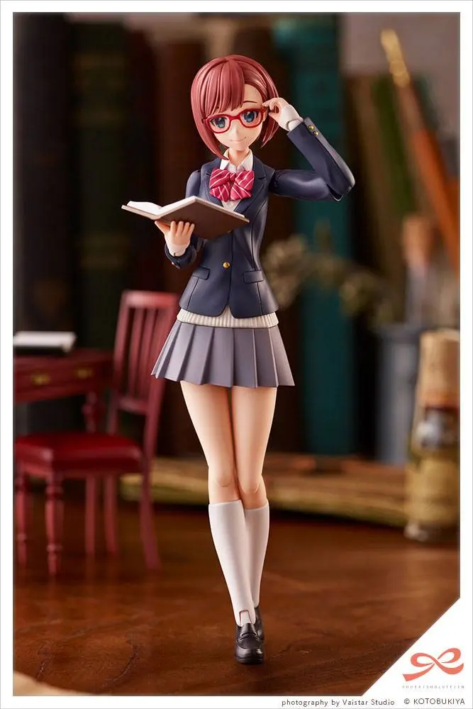 Sousai Shojo Teien Plastikový model Kit 1/10 Koyomi Takanashi Ryobu High School Zimní Oblečení 15 cm fotografii produktu