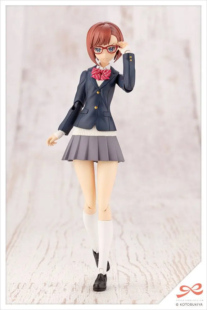 Sousai Shojo Teien Plastikový model Kit 1/10 Koyomi Takanashi Ryobu High School Zimní Oblečení 15 cm fotografii produktu