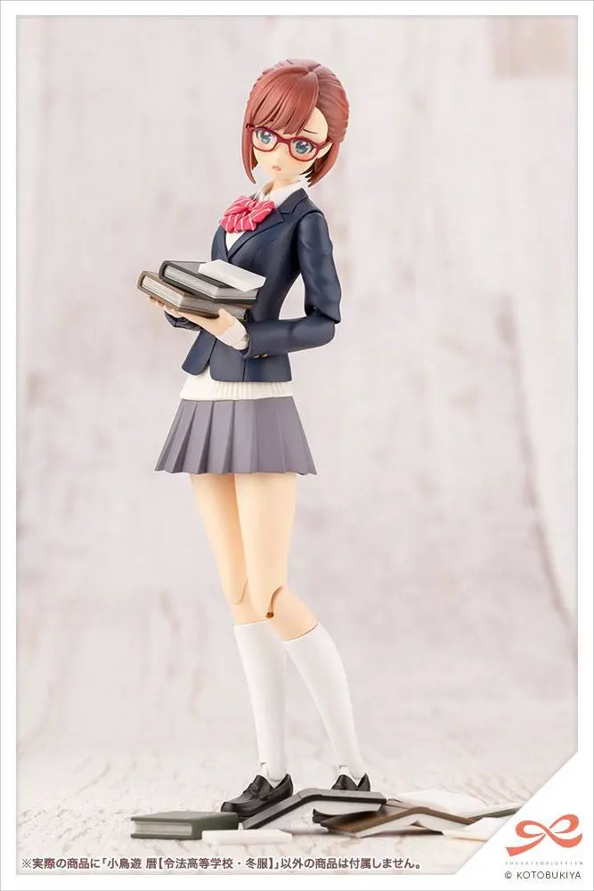 Sousai Shojo Teien Plastikový model Kit 1/10 Koyomi Takanashi Ryobu High School Zimní Oblečení 15 cm fotografii produktu