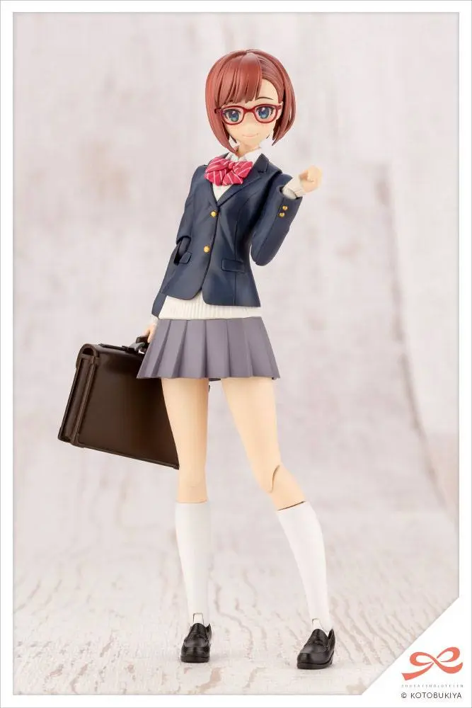 Sousai Shojo Teien Plastikový model Kit 1/10 Koyomi Takanashi Ryobu High School Zimní Oblečení 15 cm fotografii produktu