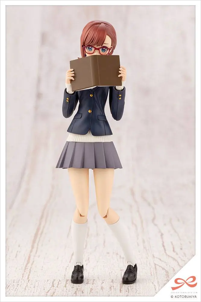 Sousai Shojo Teien Plastikový model Kit 1/10 Koyomi Takanashi Ryobu High School Zimní Oblečení 15 cm fotografii produktu