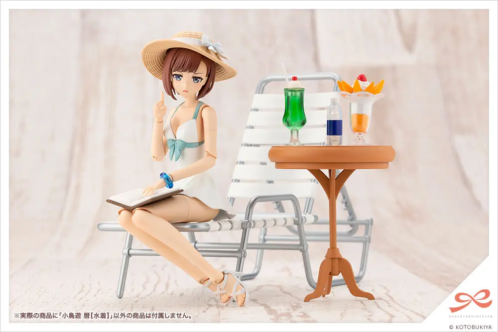 Sousai Shojo Teien Plastiková Modelová Sada 1/10 Koyomi Takanashi (Plavecký Styl) 16 cm fotografii produktu