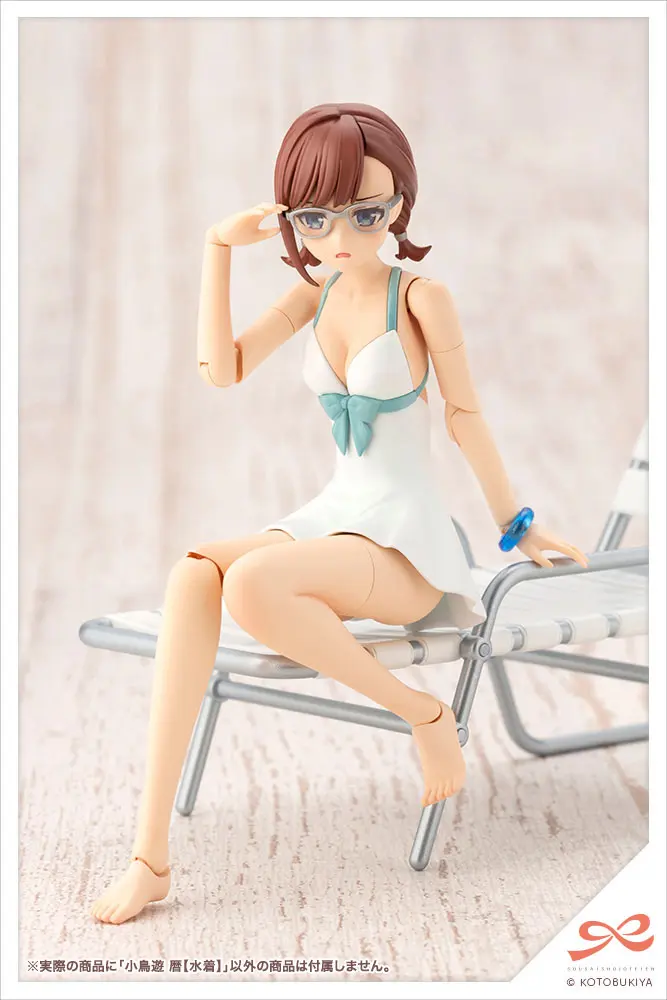 Sousai Shojo Teien Plastiková Modelová Sada 1/10 Koyomi Takanashi (Plavecký Styl) 16 cm fotografii produktu