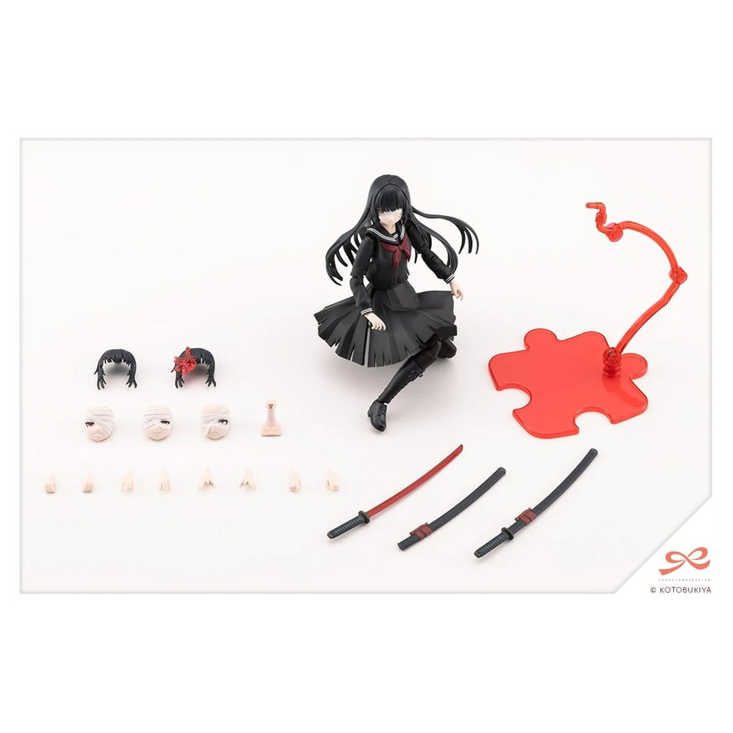 Sousai Shojo Teien Plastikový model 1/10 Kuon Yakushiji Maria Kagaribi Damage Ver. 16 cm fotografii produktu