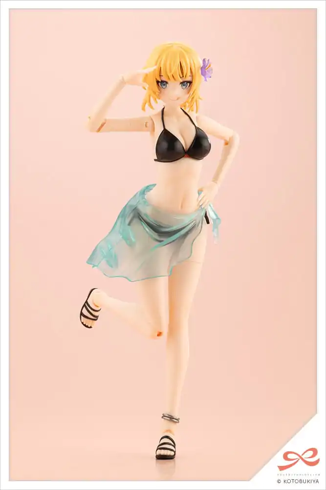 Sousai Shojo Teien Plastic Model Kit 1/10 Ritsuka Saeki (Swim Style) Vlasy Upravit Verze 16 cm fotografii produktu