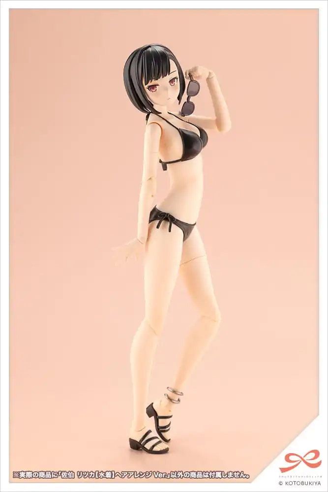 Sousai Shojo Teien Plastic Model Kit 1/10 Ritsuka Saeki (Swim Style) Vlasy Upravit Verze 16 cm fotografii produktu