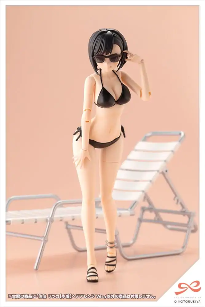 Sousai Shojo Teien Plastic Model Kit 1/10 Ritsuka Saeki (Swim Style) Vlasy Upravit Verze 16 cm fotografii produktu