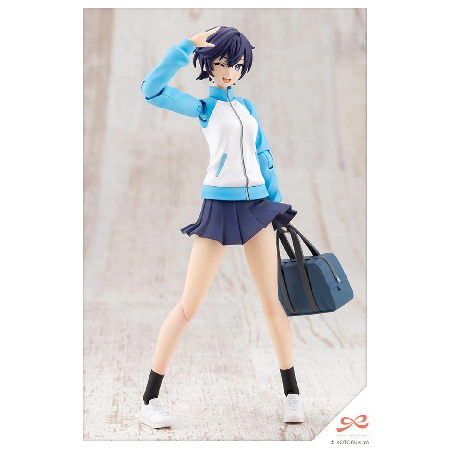 Sousai Shojo Teien Plastová stavebnice 1/10 Rui Saotome Touhou High School Tracksuit 16 cm fotografii produktu