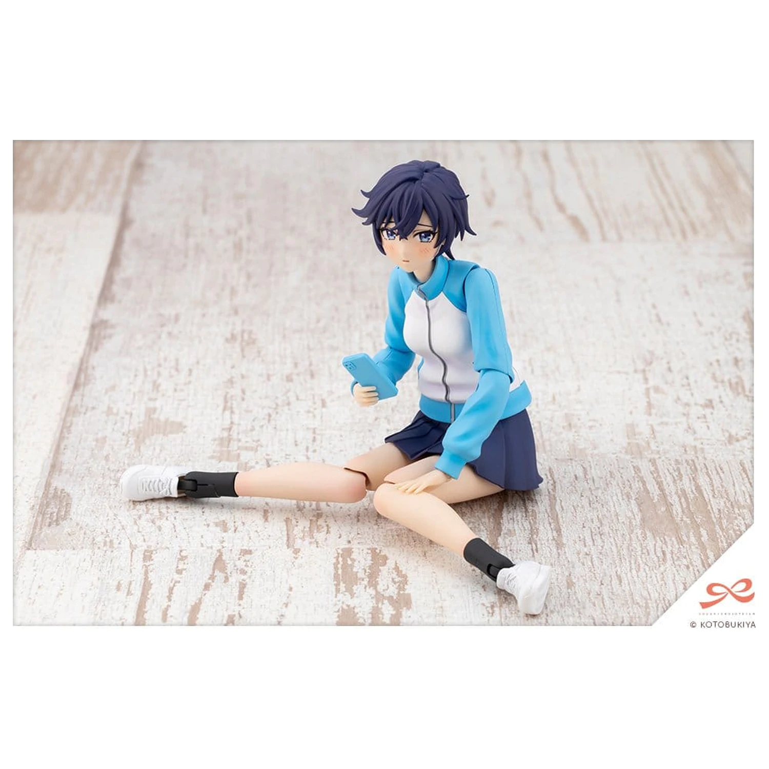 Sousai Shojo Teien Plastová stavebnice 1/10 Rui Saotome Touhou High School Tracksuit 16 cm fotografii produktu