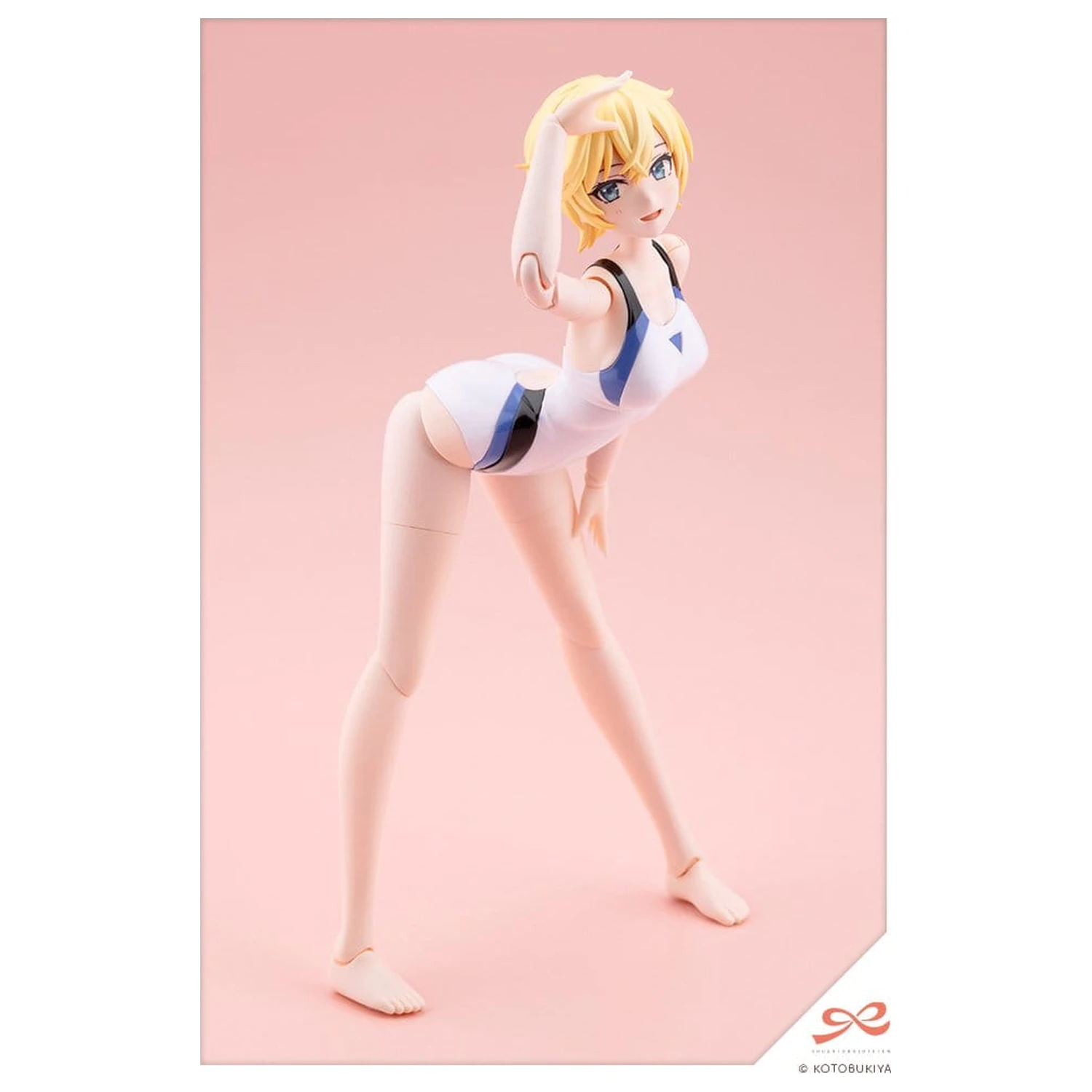 Sousai Shojo Teien Plastikový Model 1/10 Rui Saotome Touou High School Competitive Swimsuit Dreaming Style White Dolphin 16 cm fotografii produktu