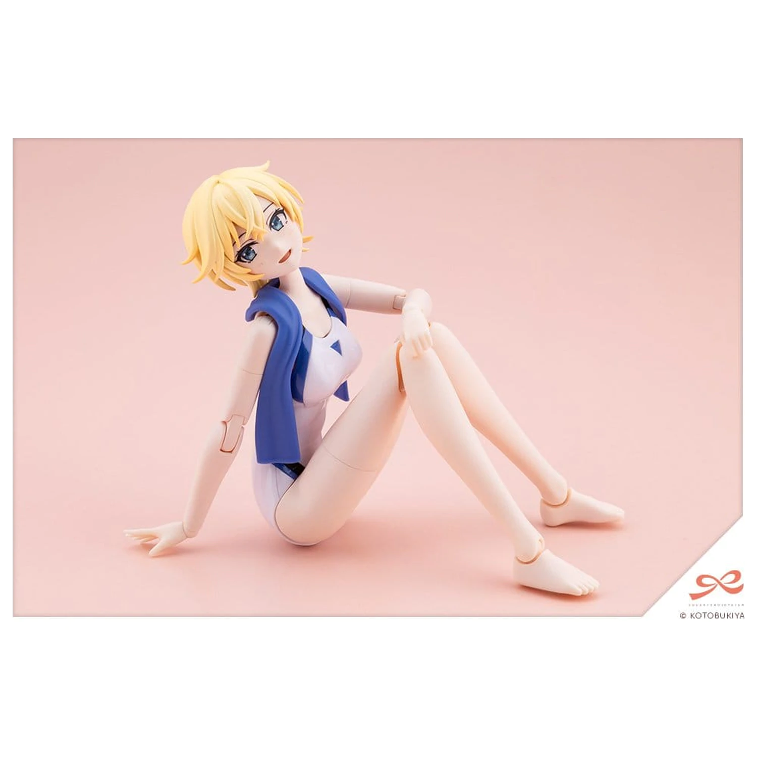 Sousai Shojo Teien Plastikový Model 1/10 Rui Saotome Touou High School Competitive Swimsuit Dreaming Style White Dolphin 16 cm fotografii produktu