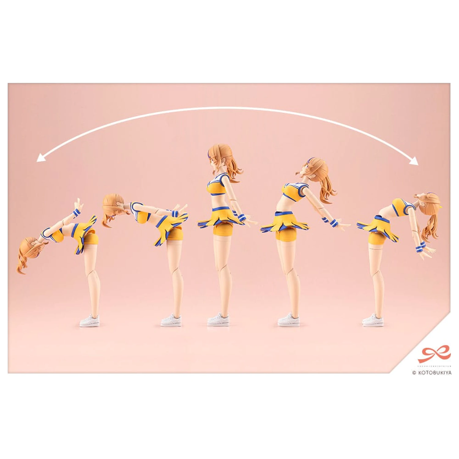 Sousai Shojo Teien Plastic Model Kit 1/10 Seira Ichijo Cheerleading Costume Ver. 16 cm fotografii produktu