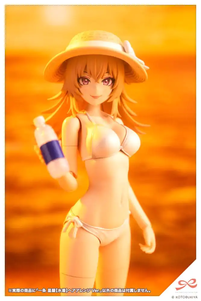 Sousai Shojo Teien Plastiková modelová stavebnice 1/10 Seira Ichijo Plavky Styl Vlasy Upravená Verze 16 cm fotografii produktu