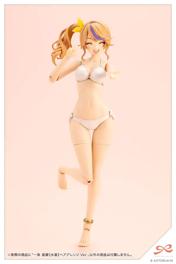 Sousai Shojo Teien Plastiková modelová stavebnice 1/10 Seira Ichijo Plavky Styl Vlasy Upravená Verze 16 cm fotografii produktu