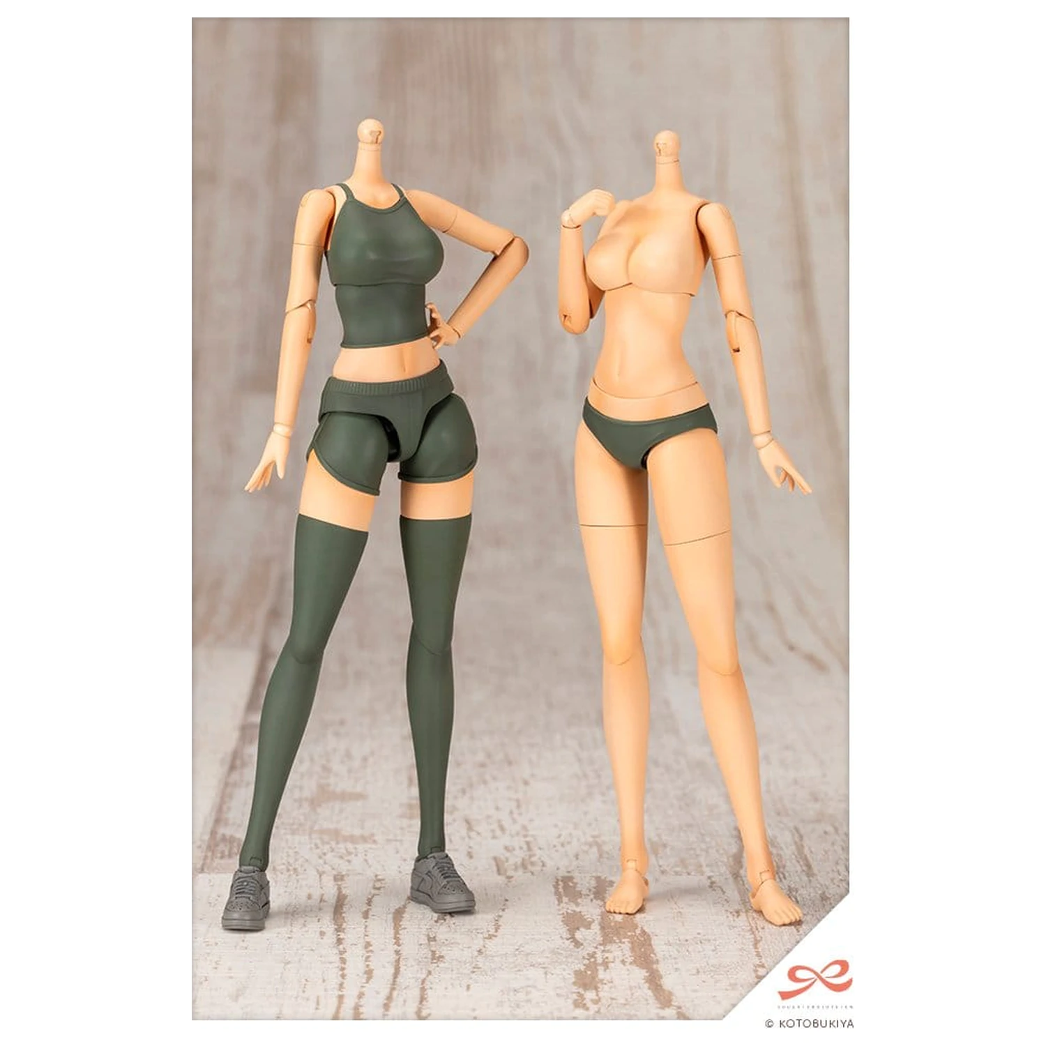 Sousai Shojo Teien Plastiková modelová stavebnice 1/10 Training Wolf 16 cm fotografii produktu