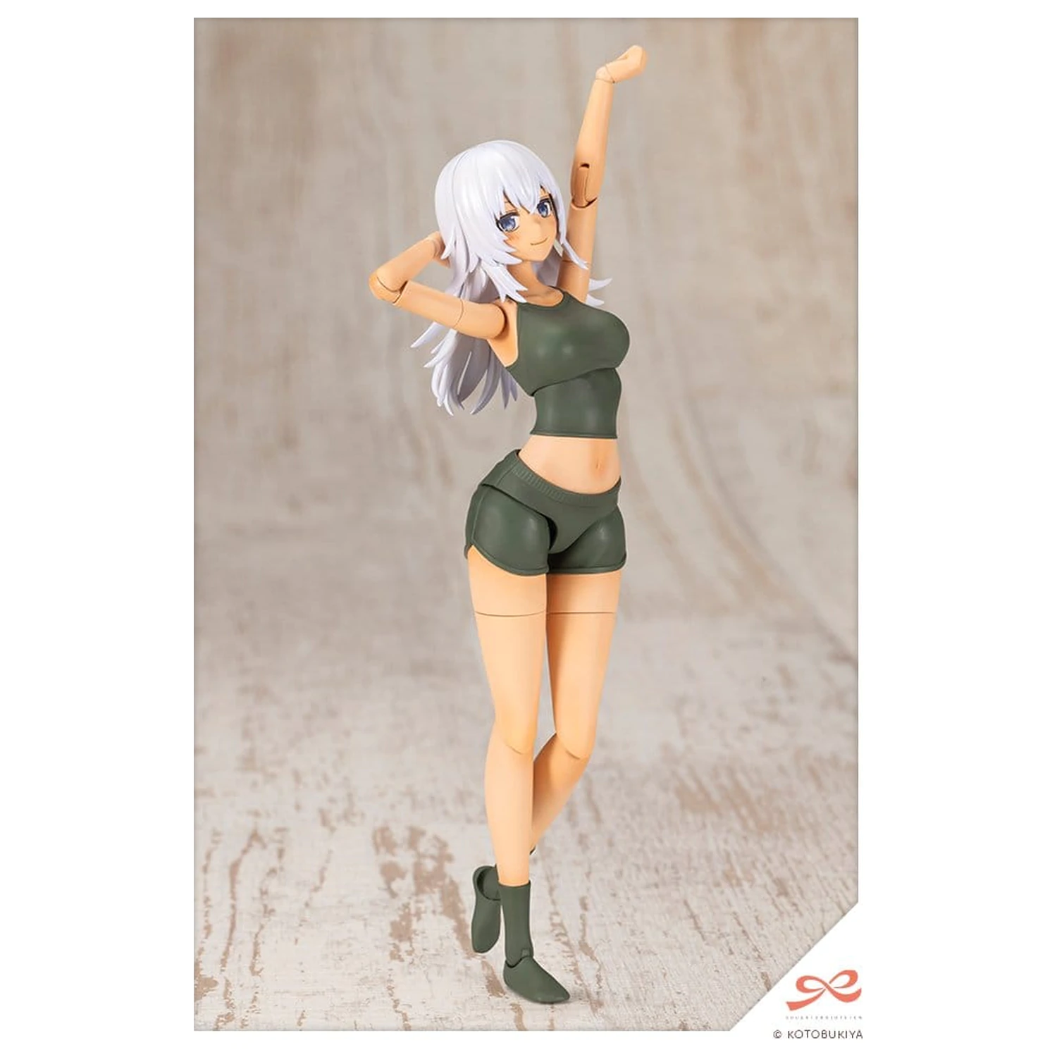 Sousai Shojo Teien Plastiková modelová stavebnice 1/10 Training Wolf 16 cm fotografii produktu