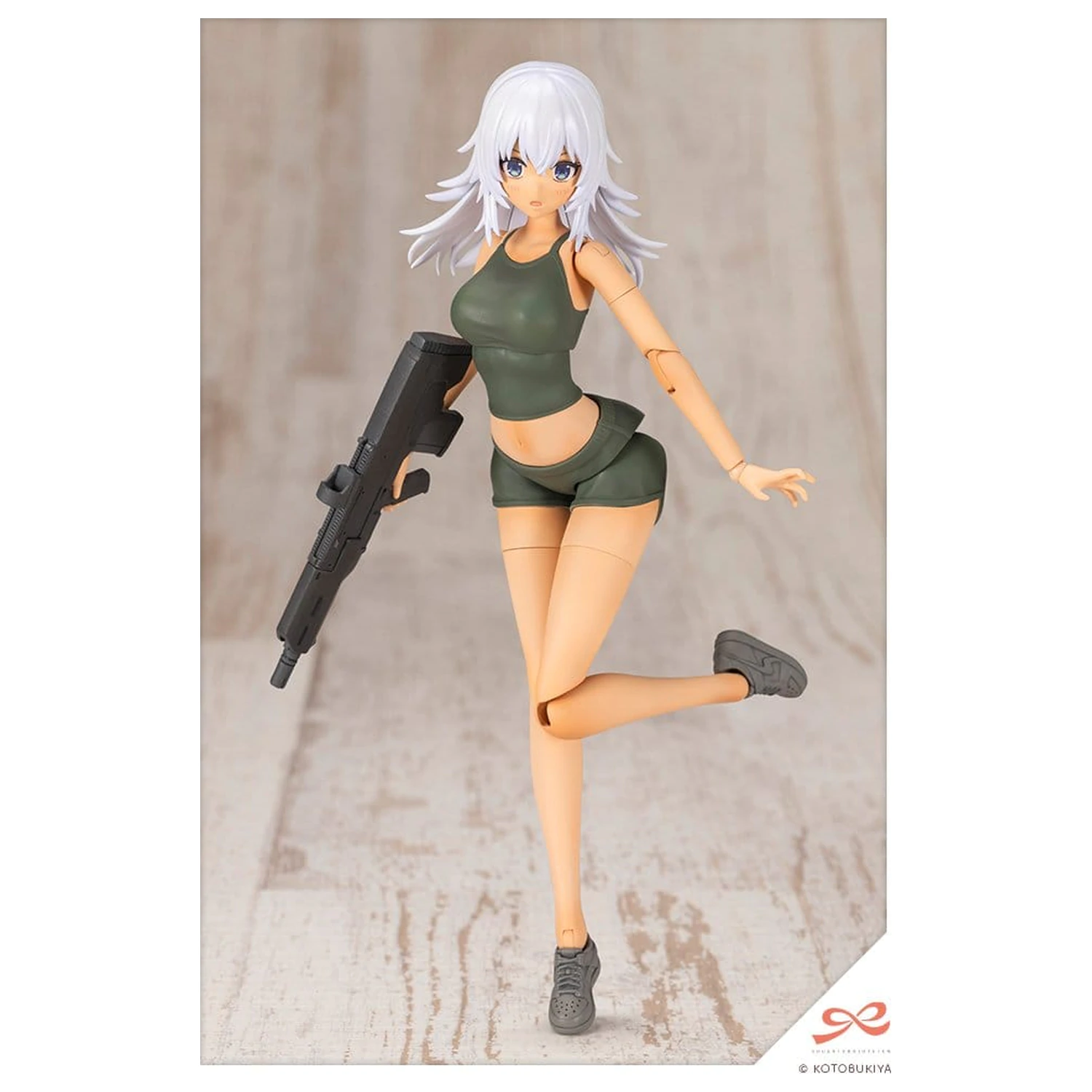 Sousai Shojo Teien Plastiková modelová stavebnice 1/10 Training Wolf 16 cm fotografii produktu