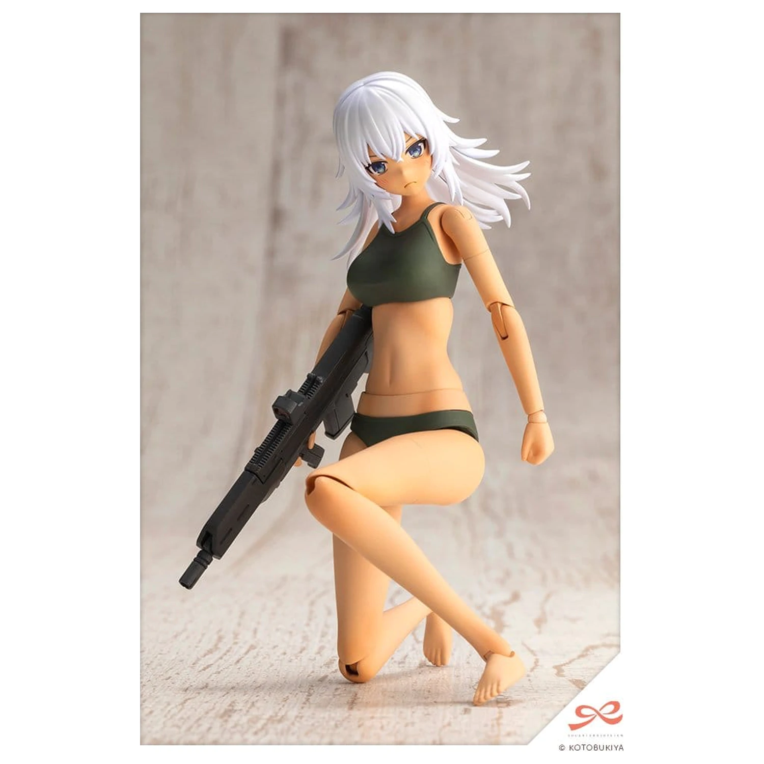 Sousai Shojo Teien Plastiková modelová stavebnice 1/10 Training Wolf 16 cm fotografii produktu
