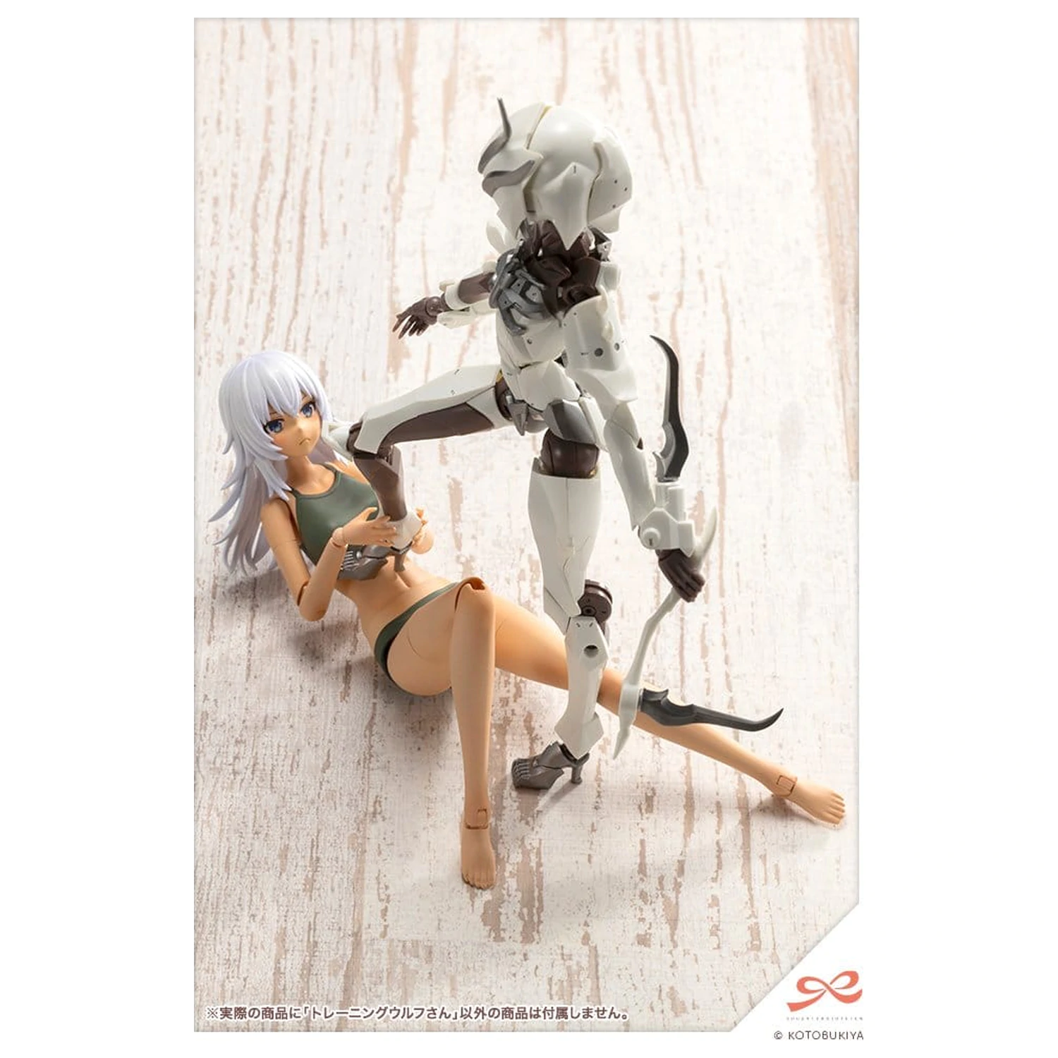 Sousai Shojo Teien Plastiková modelová stavebnice 1/10 Training Wolf 16 cm fotografii produktu