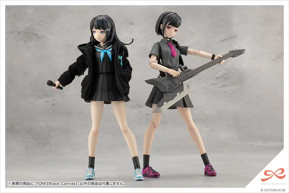 Sousai Shojo Teien Plastikový Model Kit 1/10 Yomi (Black Canvas) 16 cm fotografii produktu