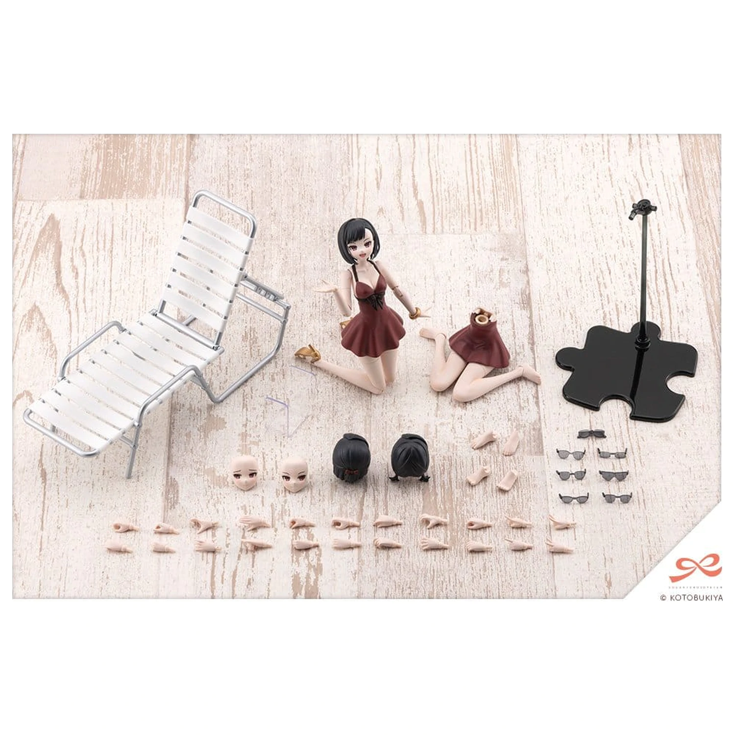 Sousai Shojo Teien Plastikový Model Kit 1/10 Yomi Swim Style 16 cm fotografii produktu