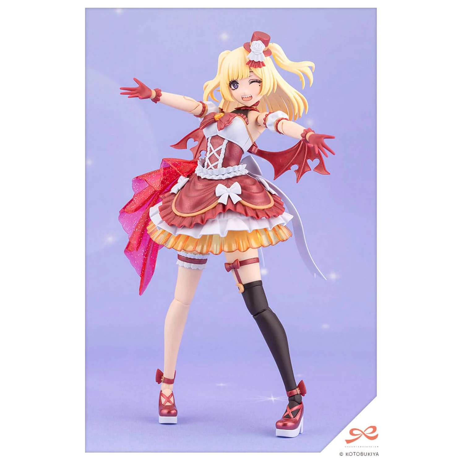 Sousai Shojo Teien Plastic Model Kit 1/10 Yue Kisaragi Diva Costume Dreaming Style Strawberry Moon 16 cm fotografii produktu