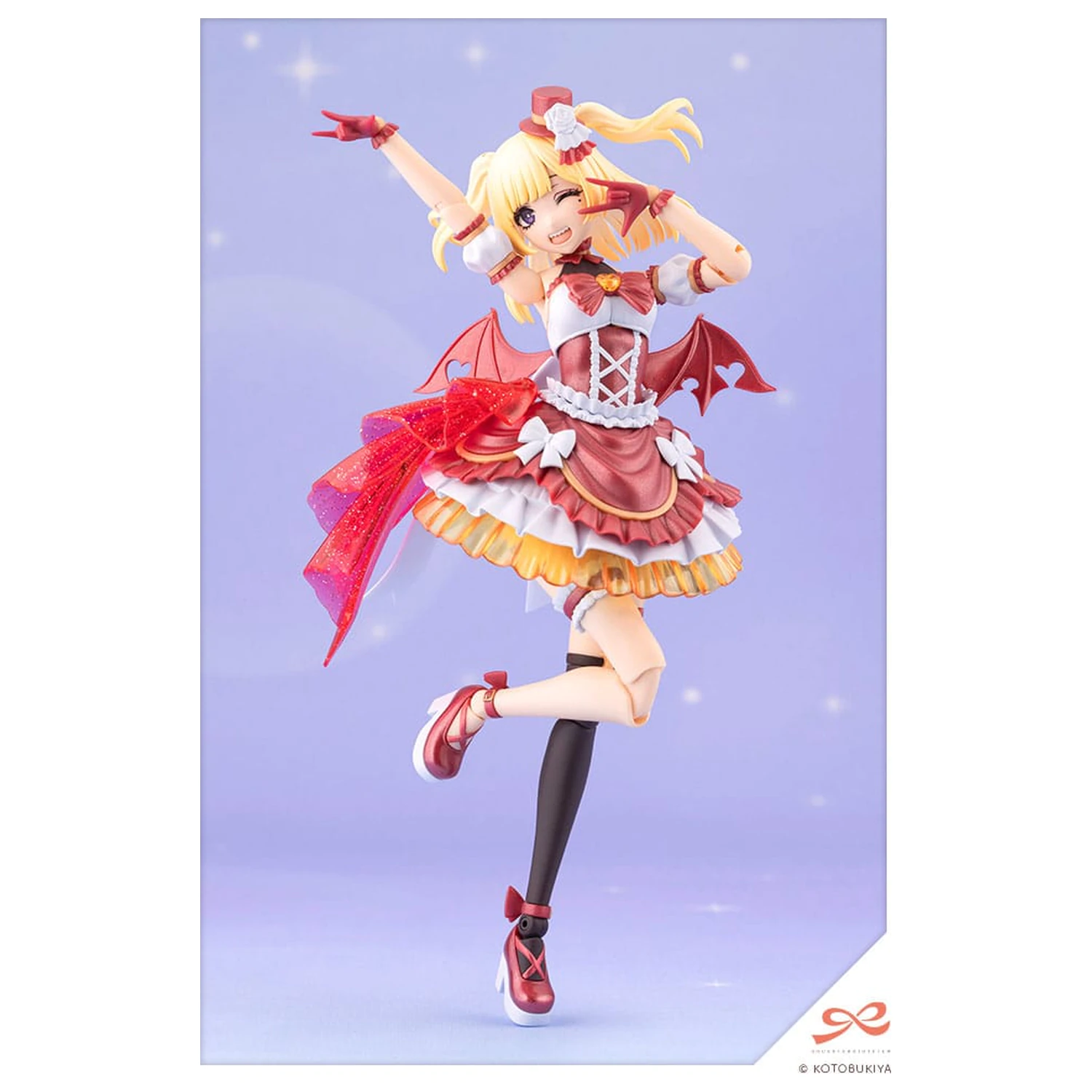 Sousai Shojo Teien Plastic Model Kit 1/10 Yue Kisaragi Diva Costume Dreaming Style Strawberry Moon 16 cm fotografii produktu