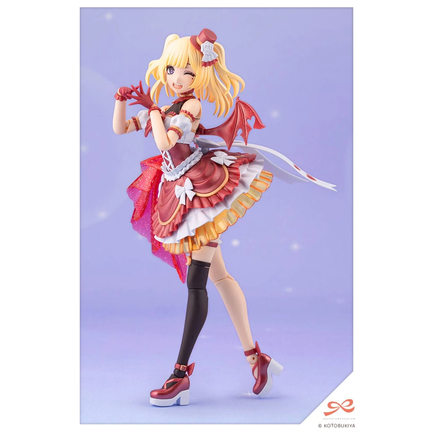 Sousai Shojo Teien Plastic Model Kit 1/10 Yue Kisaragi Diva Costume Dreaming Style Strawberry Moon 16 cm fotografii produktu