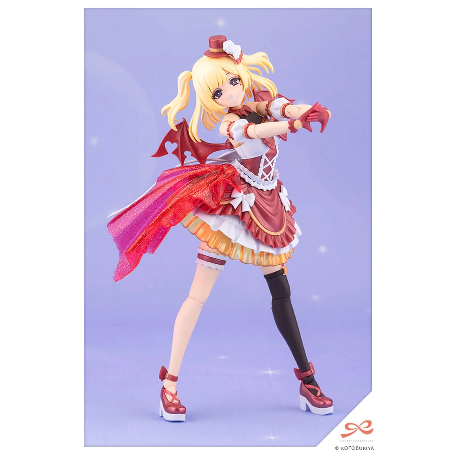 Sousai Shojo Teien Plastic Model Kit 1/10 Yue Kisaragi Diva Costume Dreaming Style Strawberry Moon 16 cm fotografii produktu