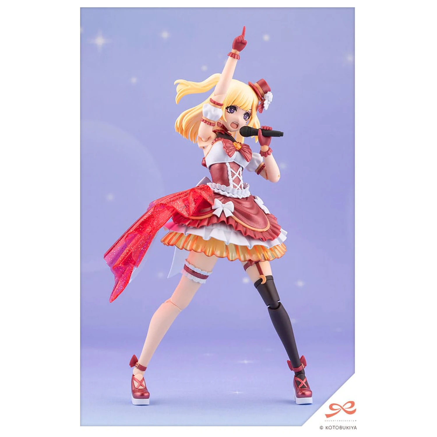 Sousai Shojo Teien Plastic Model Kit 1/10 Yue Kisaragi Diva Costume Dreaming Style Strawberry Moon 16 cm fotografii produktu